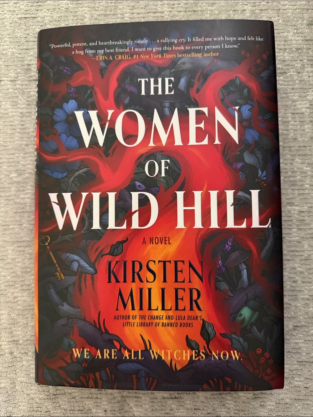 The Women of Wild Hill by Kirsten Miller - Red & Black Hardcover